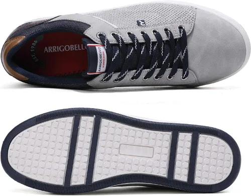 Miniatura 5 de AX BOXING Zapatos casuales para hombre, zapatillas de deporte de moda, transpirables, cómodas, zapatos para caminar para hombre