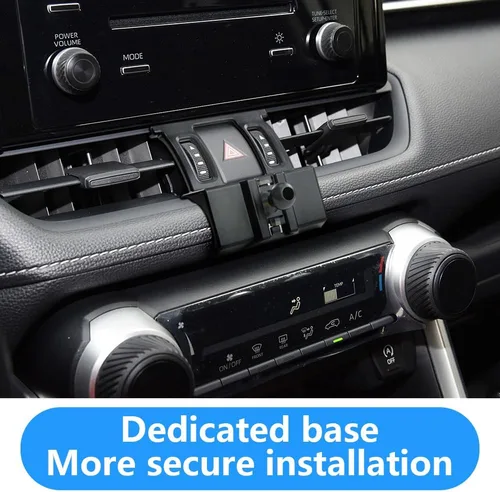 Miniatura 4 de LUNQIN - Soporte de teléfono para automóvil para Toyota RAV4 XLE Premium Adventure TRD Off-Road Limited 2019-2025 y RAV4 Hybrid XSE Limited