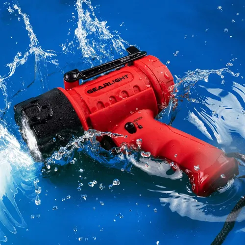 Miniatura 3 de GearLight - Linterna de proyector LED impermeable Watchman, alta en lúmenes AA para accesorios de campamento al aire libre, equipo de kayak marino