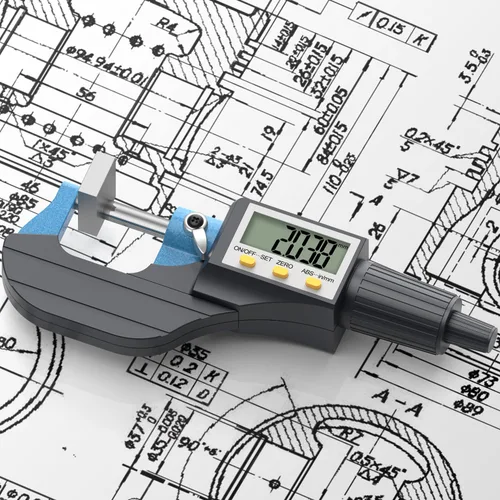 Miniatura 5 de HDLKNAK - Micrómetro digital, herramienta de medición de precisión de micrómetro exterior, 0-1"/0-25 mm, pulgada/métrica 0.00005"/0.001 mm, Azul