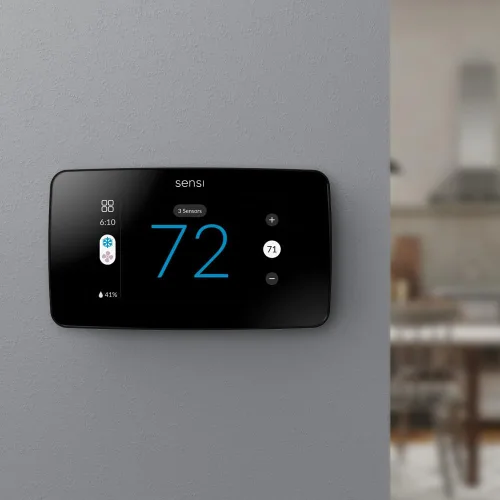 Miniatura 7 de Sensi Touch 2 - Termostato inteligente con pantalla táctil a color, 100 años de experiencia, programable, Wi-Fi, privacidad de datos, fácil
