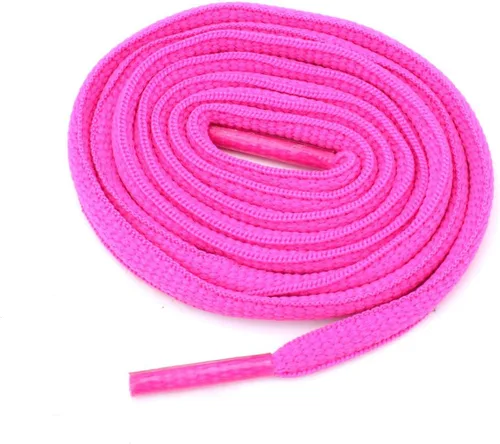Cordones atléticos ovalados de 14 pulgadas de grosor de color sólido para zapatos de entrenamiento y tenis - Cordones de zapatos de 27 a 54 pulgadas