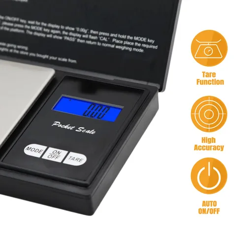 Miniatura 2 de Báscula de flecha de tiro con arco para eje de pesaje, puntas de flecha, cabezas anchas, unidad precisa de grano, mini báscula digital de bolsillo