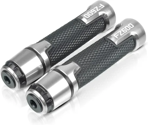 Miniatura 11 de Tapón para manillar de motocicleta, pomos antideslizantes para mango de scooter extremos de manillar de mano de 7/8 pulgadas 0.866 in con logotipo