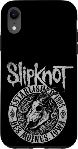 Miniatura 25 de Funda negra oficial de Slipknot Goat Flames para iPhone 17