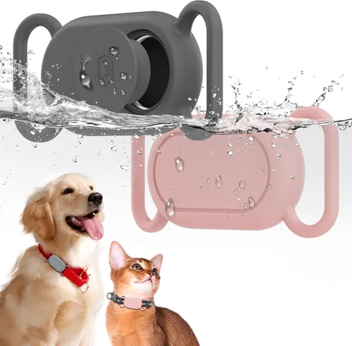 Miniatura 10 de Funda para collar de perro (2 unidades) para Galaxy Smarttag2, funda de silicona impermeable para gato, accesorio de cubierta protectora resistente