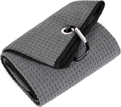 Miniatura 27 de Mile High Life Premium Waffle-Weave Golf Towel 16" X 24" Extra Absorbent & Quick-Dry Ultra-Soft Microfiber Carabiner Clip Multi