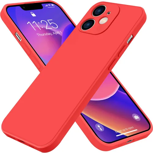 Miniatura 19 de Funda para iPhone 11, funda de goma de gel de silicona líquida, no amarillenta, funda protectora de silicona multicolor, funda protectora Negro