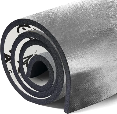 Alfombrilla Insonorizante para Automóvil de 236mil 6 pies cuadrados - Espuma de Celda Cerrada y Fibra de Vidrio Amortiguador de Sonido Automático y