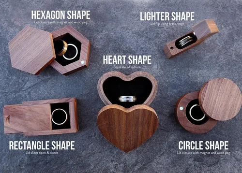 Miniatura 2 de Video Game Wedding Ring Box, Dangerous to go alone Jewelry Box, Video Game Engraved Ring Box, Gamer Ring Holder, Videogame Proposal Box
