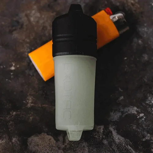 Miniatura 5 de Exotac FireSLEEVE - Funda resistente al agua para encendedor - brilla en la oscuridad Brillan en la oscuridad