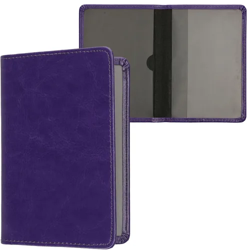 Miniatura 22 de kwmobile - Soporte para documentos del automóvil y tarjetas para documentos de vehículos y tarjetas, cuero sintético, color negro Menta