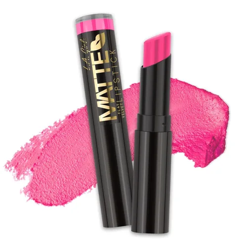Miniatura 15 de L.A. Girl Lápiz labial mate de terciopelo plano, Bite Me GLC810