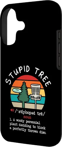 Miniatura 2 de Disc Golf Stupid Tree Funny Disc Golfing Lover Player Gift Case for iPhone 17