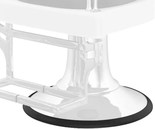 Miniatura 2 de MoyRetty Anillo base de goma para silla de salón de 22.8 pulgadas, equipo de salón, junta de anillo de goma protectora, estilo hidráulico, paquete