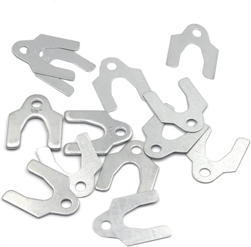 Miniatura 5 de ISPINNER Kit surtido de 48 piezas de alineación automática, cuñas universales de 1/64" 1/32" 1/16" 1/8" para ajustar partes del cuerpo o alineación