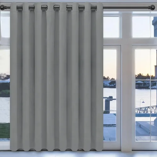 Miniatura 174 de Easy-Going - Cortinas opacas para dormitorio, aislamiento térmico sólido con ojales, cortinas de ventana para reducción de ruido, cortinas