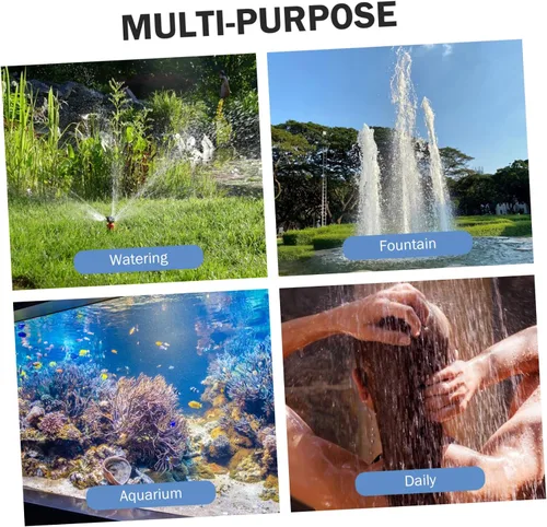 Miniatura 6 de Baluue DC 12V Bomba de agua sumergible sin escobillas Bomba de agua ultra silenciosa 800L/H 5M para estanque de peces, acuarios, fuentes, picos