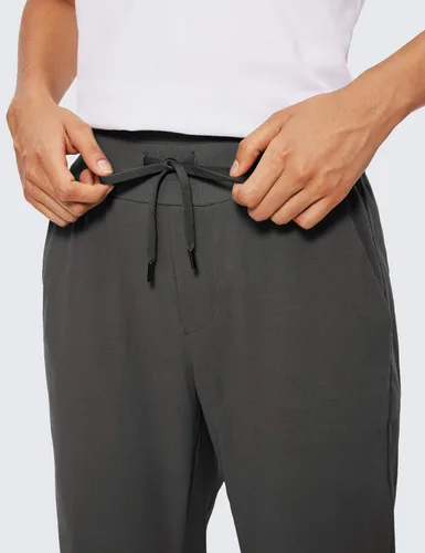 Miniatura 4 de CRZ YOGA Pantalones deportivos de cintura alta con bolsillos para mujer, de 27.5 pulgadas, ligeros, para entrenamiento, viajes, uso casual, al aire