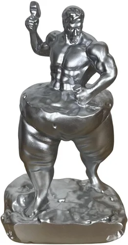 Miniatura 10 de Autoescultura, toma un martillo para tallarte a ti mismo, estatua de fitness para perder peso, decora tu hogar, oficina o estante
