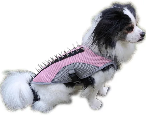 Miniatura 9 de Chaleco de enfriamiento para perro, arnés de verano para pequeño, mediano, reflectante, sin tirones, con asa y protección contra picos