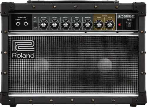 Roland JC-22 Jazz Chorus | Amplificador de guitarra ultracompacto | Tono limpio icónico de JC | Efecto de coro característico | Potente amplificador