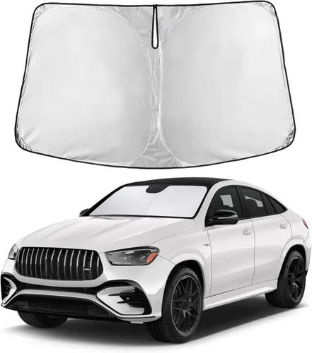Miniatura 44 de Autovir Parasol para parabrisas Rivian R1S 2022-2024 2025 2026, parasol para ventana delantera, protección UV, bloqueador de calor, accesorios