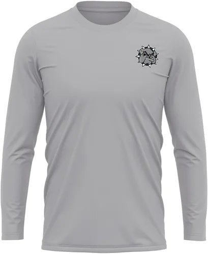 Miniatura 231 de Camisa deportiva de manga larga oficial de la NCAA Collegiate para hombre, con logotipo en el pecho izquierdo, colección Athletic Heather