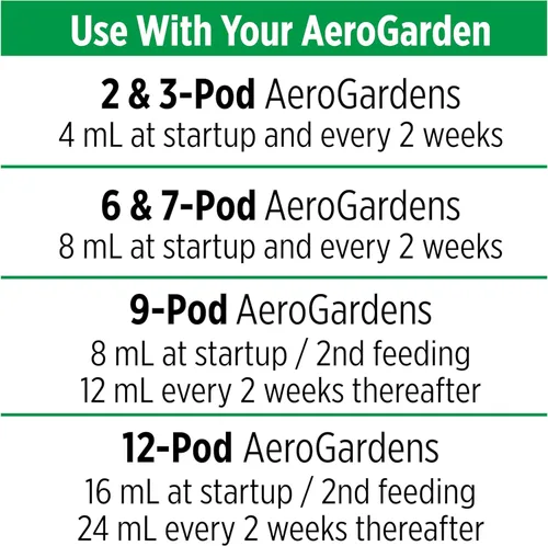 Miniatura 3 de Miracle-Gro AeroGarden Fertilizante Líquido para Plantas para Uso en Jardín Hidropónico AeroGarden para Interiores, 3 fl. oz.