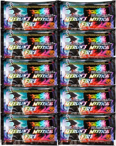 Miniatura 2 de Mystical Fire Merlin's Fire - Paquetes que cambian de color para fogatas, fogata de larga duración, encantada, multicolor, diversión familiar mágica
