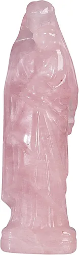 Miniatura 8 de mookaitedecor Estatua decorativa de la Virgen María de cristal de obsidiana negra para religiosa y decoración del hogar, 3.465-3.622 in