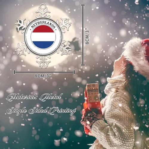 Miniatura 2 de Regalo de relleno de calcetín de Navidad de los Países Bajos para niños, regalo de recuerdo de país patriótico, adorno de Navidad para niños