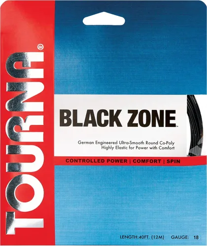 Miniatura 4 de Tourna Cuerda de tenis de poliéster Black Zone