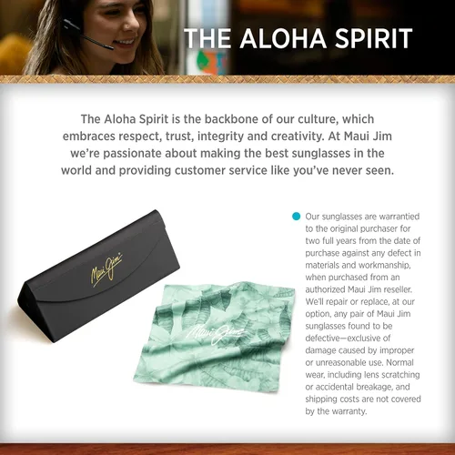 Miniatura 7 de Maui Jim Ebb Flow - Gafas de sol de aviador de ajuste asiático