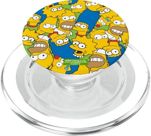 Miniatura 8 de The Simpsons Homer Marge Bart Lisa Maggie Print PopSockets Standard PopGrip