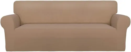 Miniatura 11 de PureFit - Funda superelástica con bolsillo p/protección de sofá/sillón - Suave cubierta de elastano antideslizante, lavable, c/base elástica, apta