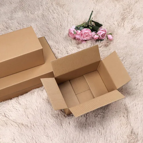 Miniatura 4 de CRUGLA Cajas de envío de 9 x 6 x 4 para pequeñas empresas, caja de embalaje de cartón corrugado, 25 paquetes