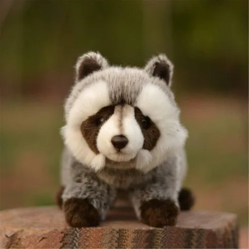 Miniatura 2 de TAMMYFLYFLY Juguete de Peluche de Mapache Relleno Animal de Peluche de 12 Pulgadas
