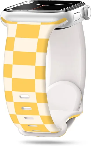 Miniatura 29 de Dressy Designer - Correa de silicona para orgullo compatible con Apple Watch para mujeres y hombres de 38/40/41/42/44/45/46/1.929 in, correas