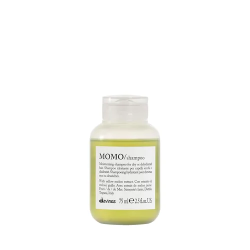 Davines MOMO/Shampoo, Champú de gel hidratante para cabello seco o deshidratado - Hidrata profundamente con albaricoques - Limpiador suave que