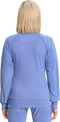 Miniatura 23 de Infinity by Cherokee 2391A - Chaquetas médicas con cremallera frontal para mujer, tela elástica en 4 direcciones
