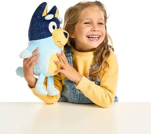 Miniatura 7 de Bluey - Peluche parlante Bandit (papá) de 14 pulgadas con 9 frases y tema musical