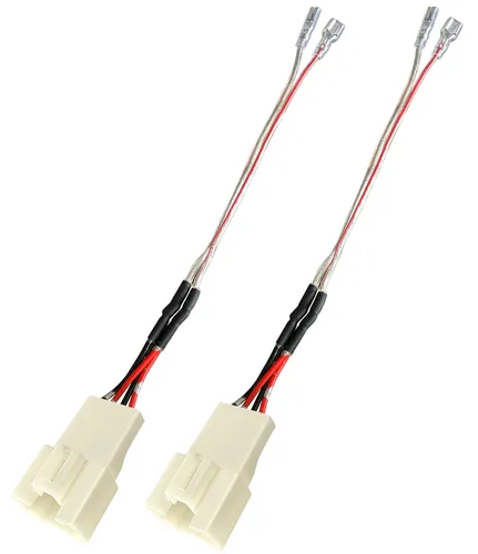 Actualización del adaptador de conector de arnés de cableado de altavoz de tweeter para tablero de automóvil para Toyota 2007-2021 Tundra 2003-2020,