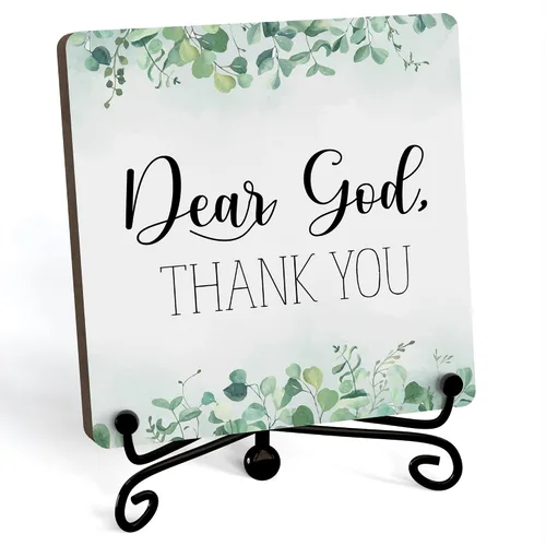 Miniatura 46 de Decoración Inspiradora Cristiana para Escritorio, Letrero "Dios Todavía Está Escribiendo Tu Historia", Decoración de Escritorio para Oficina, Hogar