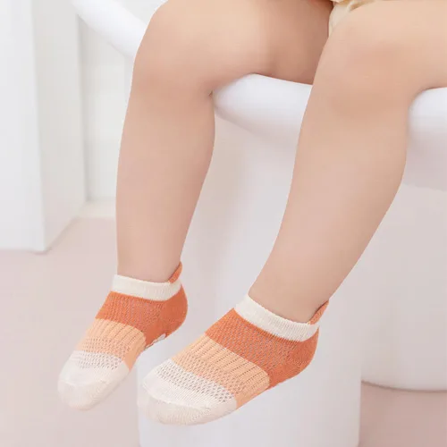 Miniatura 4 de Calcetines antideslizantes de algodón para bebés y niñas pequeñas