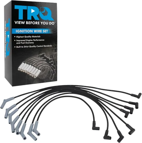 Miniatura 100 de Kit de cables para bujías de encendido del motor TRQ para Ford F250 F350 Super Duty V8 6.2L Nuevo