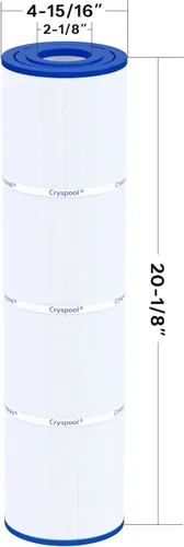 Miniatura 3 de Cryspool® 04086 Filtro compatible con Rainbow RTL-75, productos moldeados personalizados 25390, C-4975, PRB75, R173435, 17-2632, cartucho de filtro