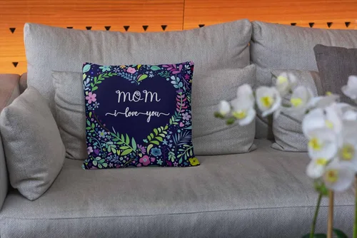 Miniatura 4 de MOM I Love You!Regalos significativos para mamá, ideas de regalo para mamá, regalos de cumpleaños para el día de la madre, funda de cojín de franela