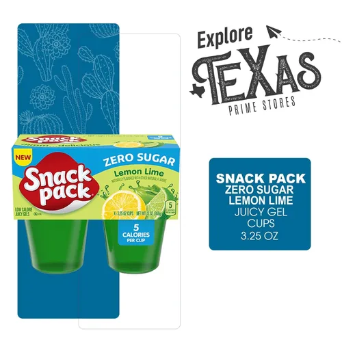 Miniatura 5 de Snack Pack - Paquete Lavinia Essentials: 16 tazas de geles jugosos saborizados sin azúcar, sin gluten, vaso de plástico On-The-Go 3.25 + 1 utilidad