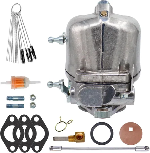 Miniatura 5 de Carburador 8N9510C para tractor Ford 8N 9N 2N 1939-1952 Marvel Schebler Carb reemplaza 8N9510C-HD 8N9510C 9N9510A B3NN9510A TSX241A TSX33 con junta